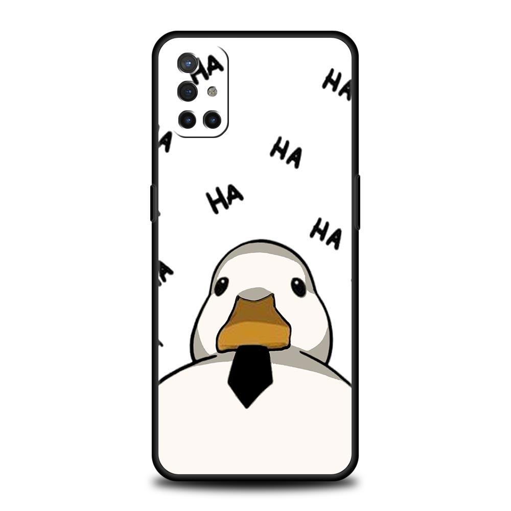 Phone Case For OnePlus 11 10 9 Pro 9T 12R 10R 9R 9RT 10T 8T 8 7 6T 7T Nord 2T CE 2 5G N200 N10 N100 Soft Silicone Cover Duck Art