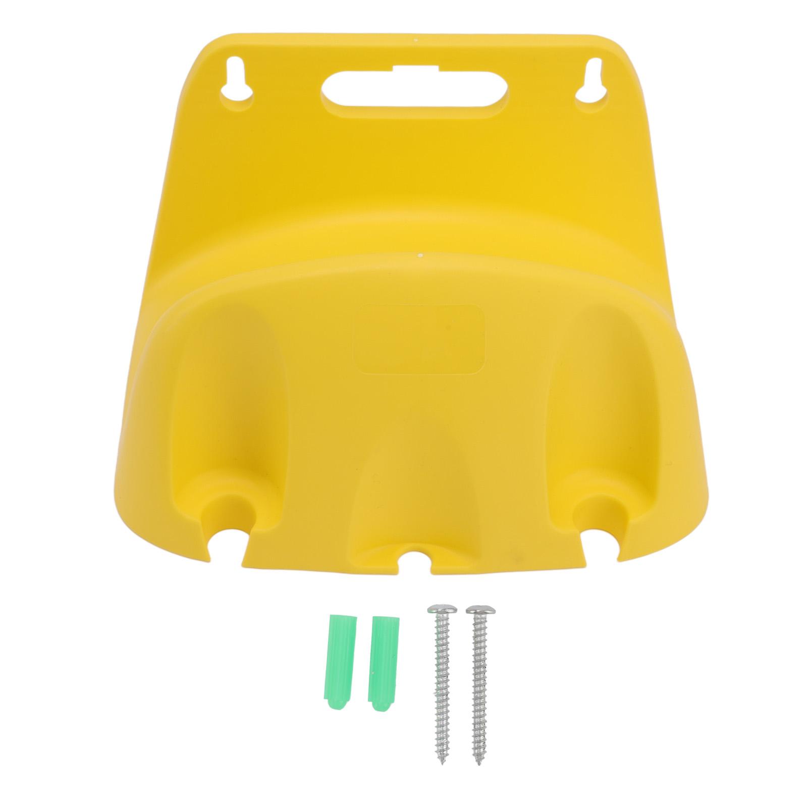 Настенный кронштейн для катушки водопроводной трубы, вешалка для шланга, держатель катушки для хранения водяного шланга для трубки 20 м, Wi-Fi жёлтый