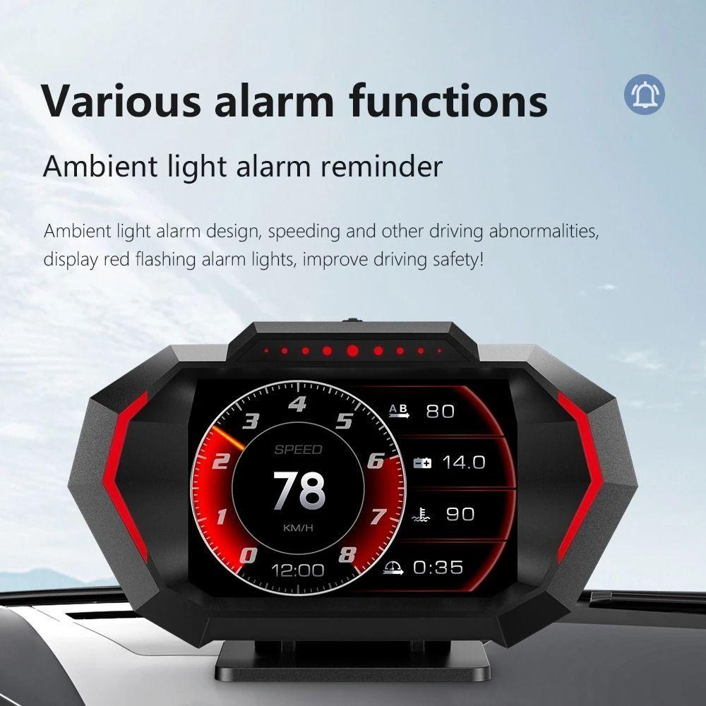 HUD Digital Speedometer Portable GPS Digital Speedometer Car Head Up Display  Car Accessories