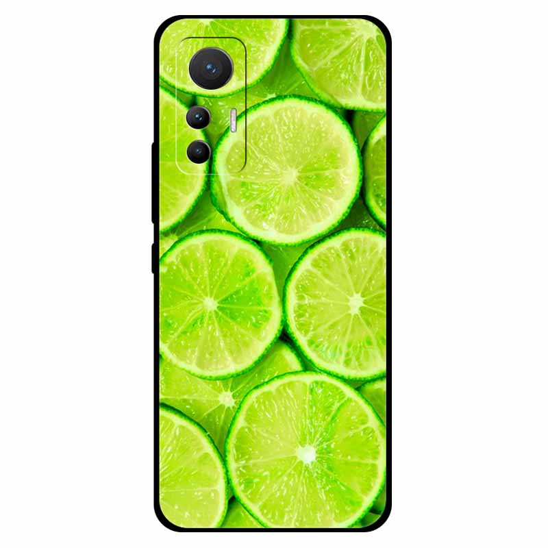 For Xiaomi 12 Lite Case Soft Silicone TPU Space Protective Back Cover For Xiaomi Mi 12 Lite Cases 12lite Printed Marble Shells