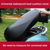 Motorcycle Seat Cover Waterproof Breathable Leather 3D Mesh Cushion Protector