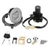 Motorcycle Ignition Switch Fuel Gas Cap Seat Lock Keys for Yamaha YZF R1 R6 R6S FZ6 FJR1300