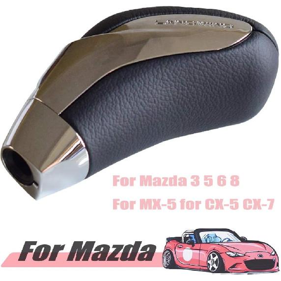 Automatická hlavice řadicí páky z pravé kůže pro řady Mazda 3 5 6 8 MX-5 CX-5 CX-9