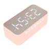 Wireless   Speaker Stereo Sound Noise Cancelling Temperature Display Voice Broadcast FM Radio Mirror Alarm Clock