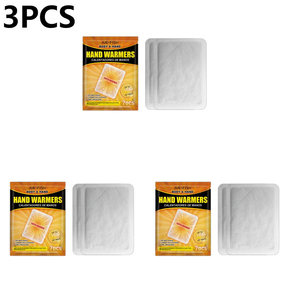 1-5Pcs  Self  Adhesive Heat Patches Hand Warmers Long Lasting Disposable Heating Pack Natural Heated Warmer Stickers for Body