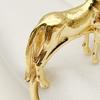 6Pcs Napkin Buckle Animal Shape Decorative Alloy Wedding Horse Napkin Ring Decor Accessories