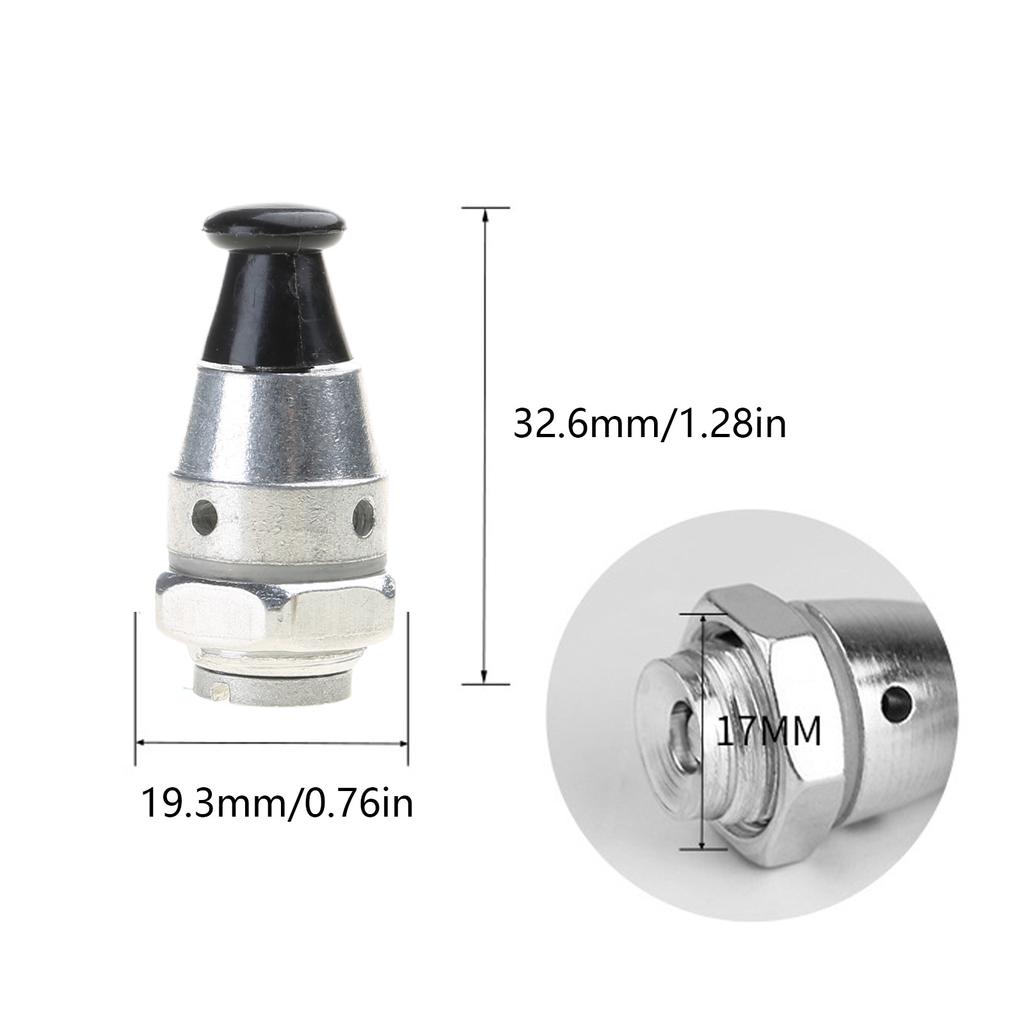 Schnellkochtopf Allgemeines Zubehör Ablassventil Schnellkochtopf Jigger Schnellkochtopf Entlastungs-Jigger Aluminiummaterial