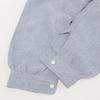 AUBERGE [Excellent Condition] CEZANNE Linen Double Pocket Long Sleeve Shirt/ tops 40 blueUsed