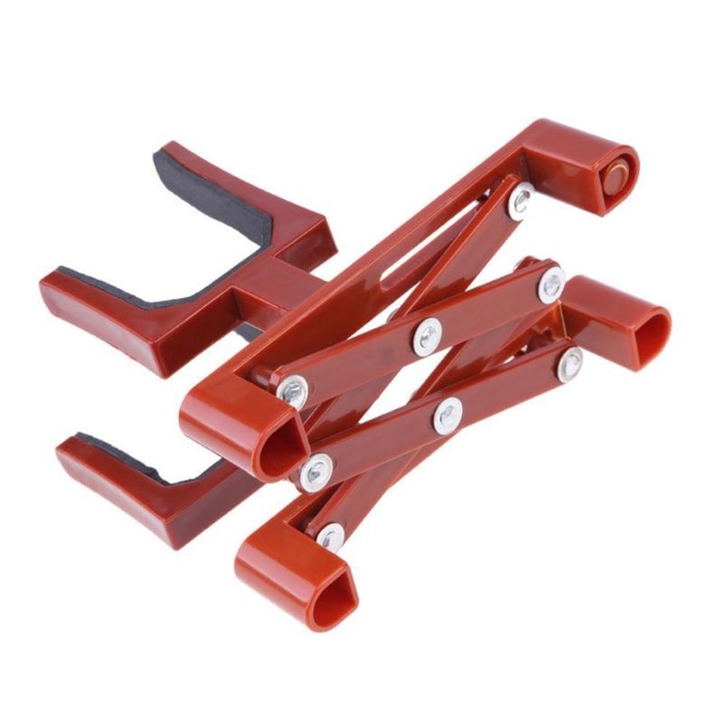 Supporto per Violino Pieghevole Portatile Regolabile Supporto per Violino Portatile in Plastica Supporto da Pavimento Accessori per Strumenti a Corda