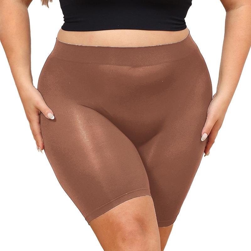 European & American High-Waisted Tummy Control Multi-Color Anti-Slip Body Shaping Shorts for Women - Plus Size Crotch-Hugging Briefs