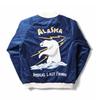 VELVETTEN SOUVENIR JACKET 51386 NAVY [Houston] (ALASKA)