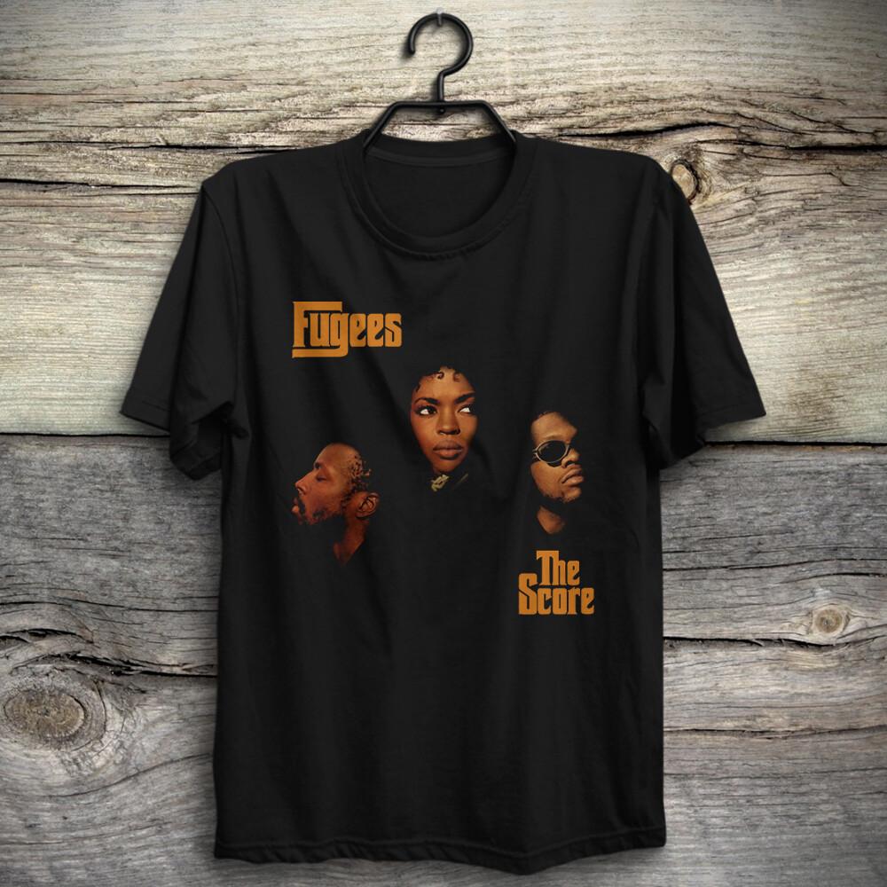 

Fugees The Score Lauryn Hill Wyclef Jean Pras Michel Blunted On Reality T-Shirt Unisex T-Shirt XXL