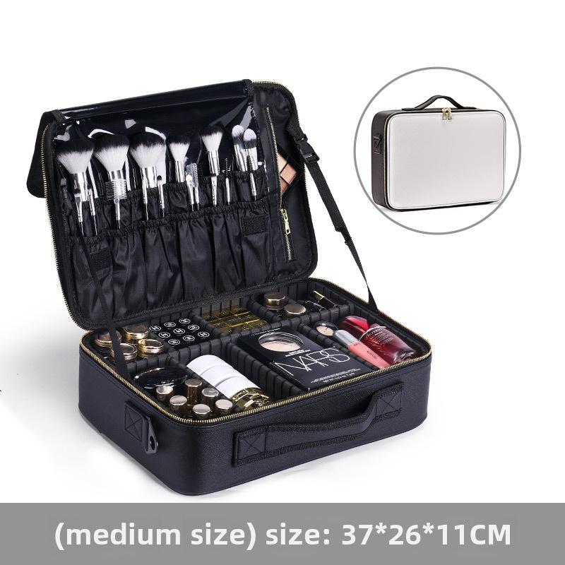 Large Capacity Portable Makeup and Nail Art Organizer