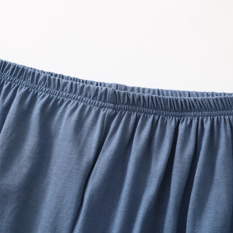 Set Pigiama Manica Corta 100% Cotone - Maglia Traspirante Estiva per Uomo e Donna