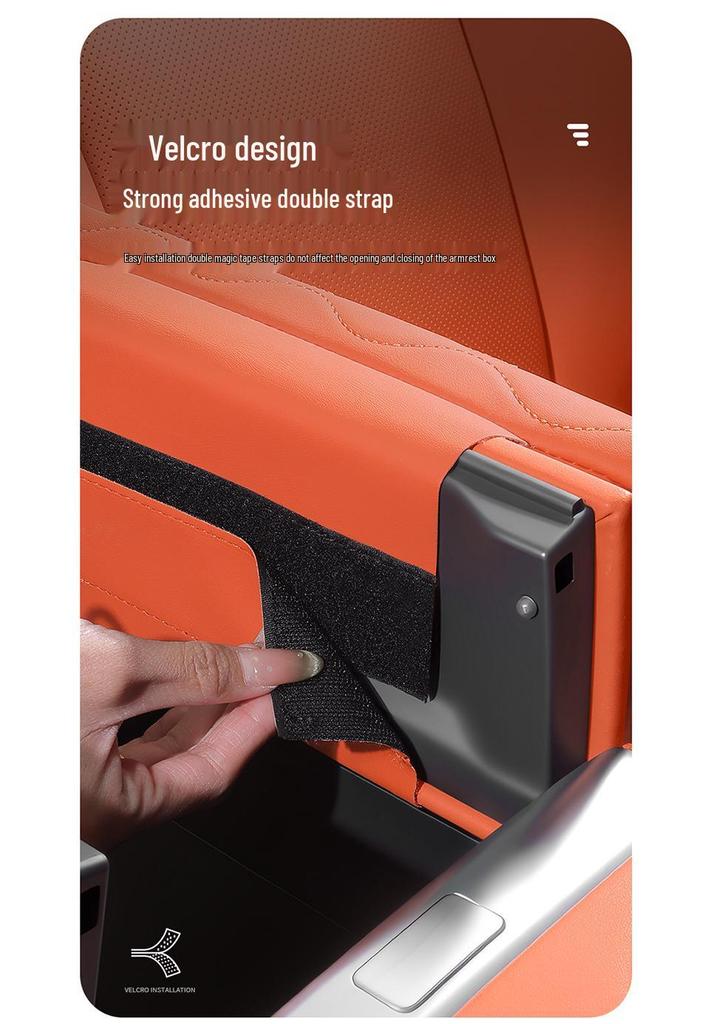 Hao Bo HT GT Console Armrest Heightening Pad & Storage Bag with Double Door Protective Cover