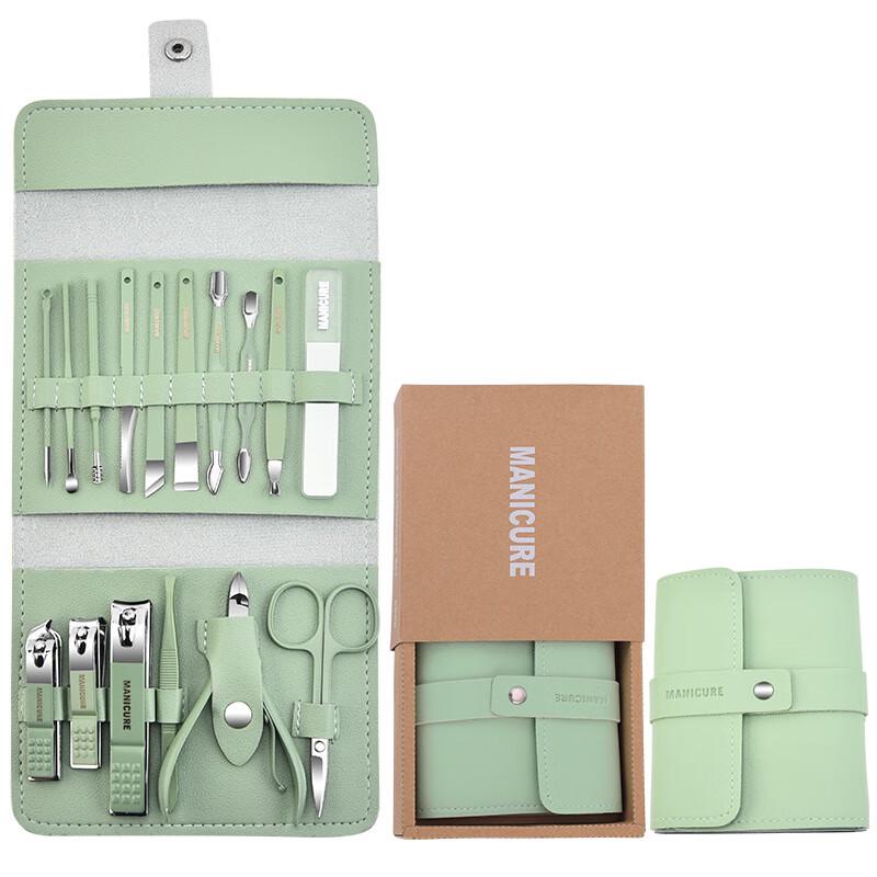 DOOKOO 16-Piece Stainless Steel Nail Clipper Set