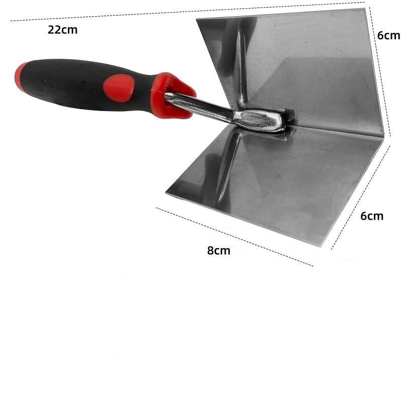Drywall Corner Tool Outside / Inside Corner Knife Stainless Steel Corner Trowel For Drywall Gyprock Plasterboard