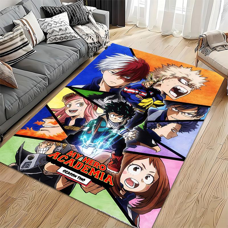 My Hero Academia Anime Print suitable as a non-slip mat for the living room or bedroom sofa