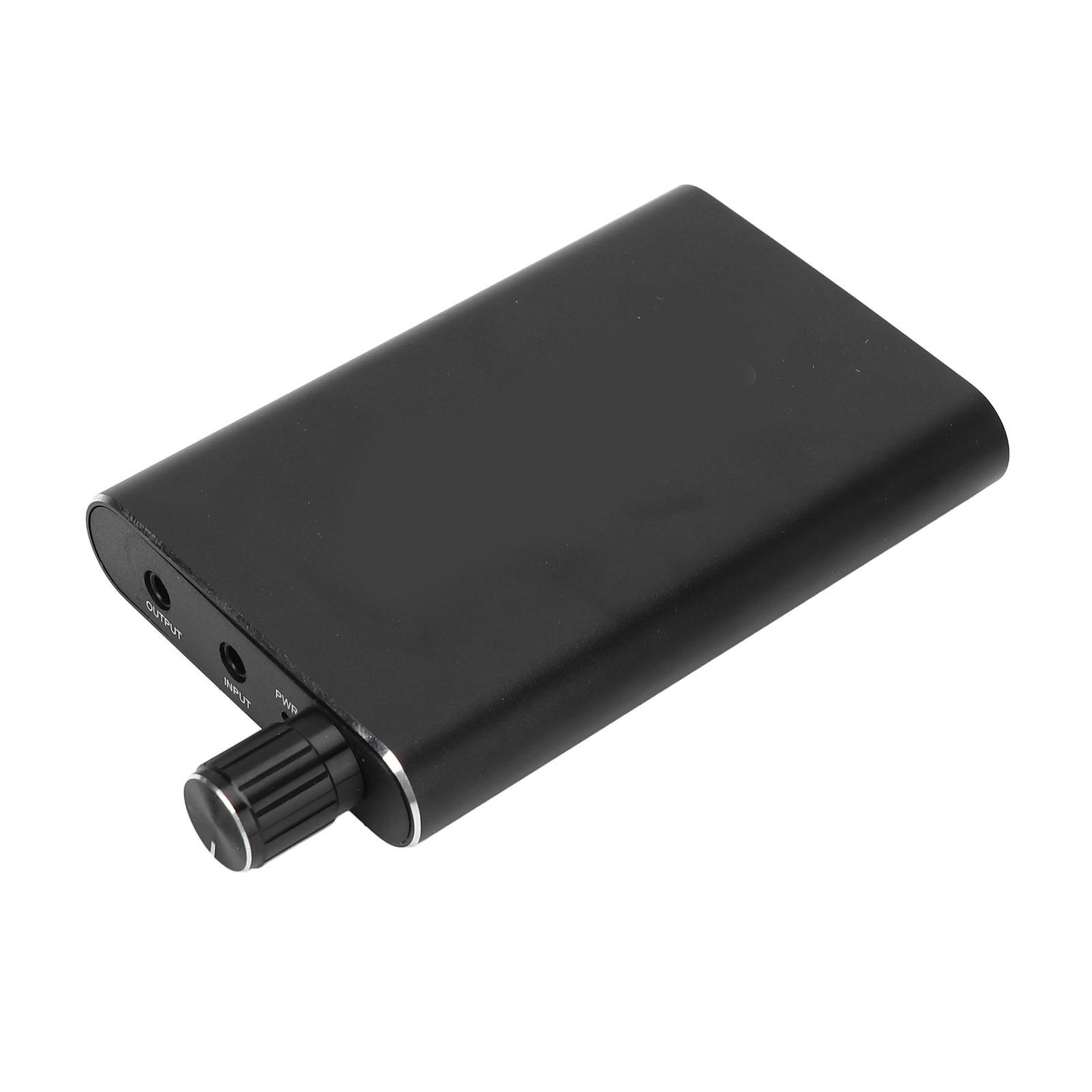 

HiFi Headphone Amplifier Portable Headphone Amp AUX Subwoofer Amplifier Low Noise 2 Stage Gain Switch