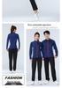 Unisex Autumn/Winter Badminton Clothing Set: Casual Sports Jacket, Team Uniform, Competition Outfit, and Cycling Jacket.