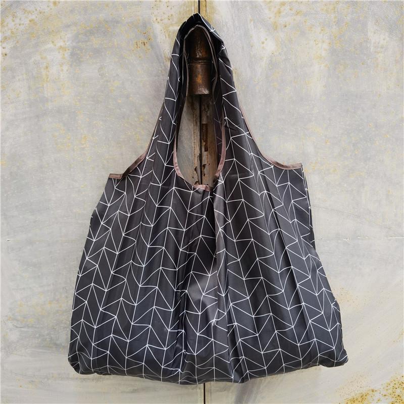 Large Capacity Foldable Eco-Friendly Shopping Bag - Lightweight Fashionable Handbag Large Size 50x40 CM