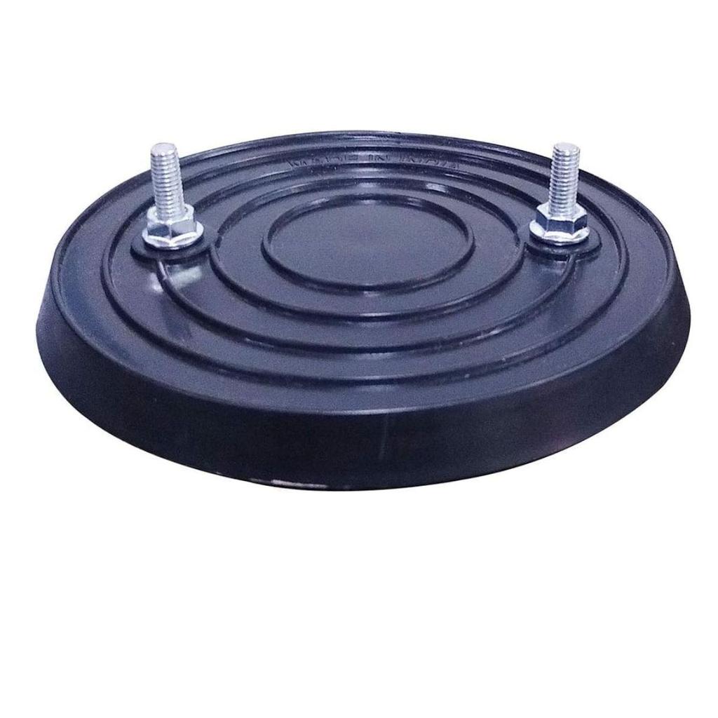 Rundes Reflektor-Set – Metallgehäuse mit PMMA-Linse | Universelle Passform für Traktoren, Autos, Fahrräder, LKWs, Anhänger, Boote, Traktor (2er Set)