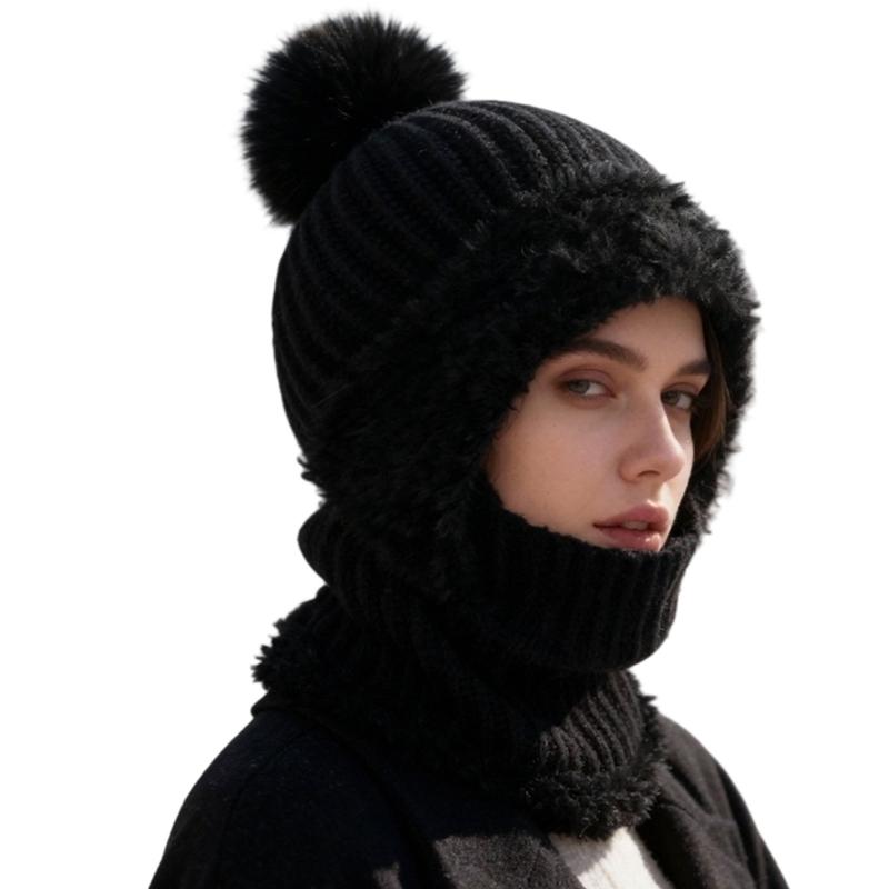 Balaclava Warm Hat Trapper Hat Stylish Cap Warm Hat Ushanka Hat for Outdoor Winter Mask for Skiing Camping Hiking