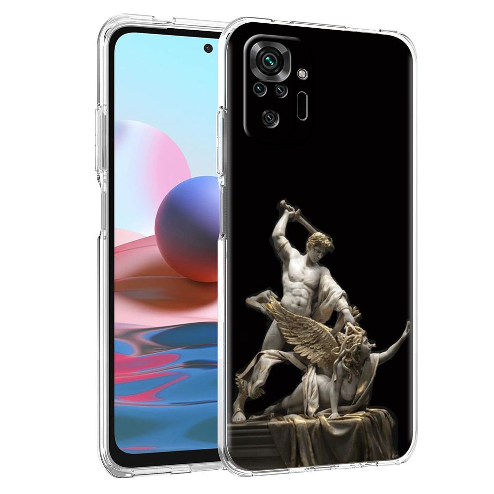Phone Case For Xiaomi Redmi Note 15 14 5G 13 12 10 11 Pro Plus 4G 14C 13C 12C Soft TPU Cover Ancient greek sculpture