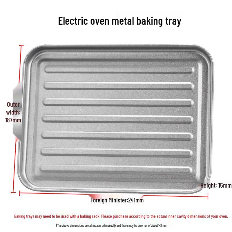 MOLUONA Enamel Rectangular Baking & Roasting Pan
