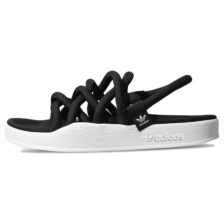 adidas Originals Adilette Noda Нескользящие Прочные Спортивные Сандалии Женские Сандалии Черные FZ6438 37