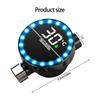 Multiple Purpose LED Faucet Thermometers Accurate Water Temperature Readout Easy To Use for Kitchen & Bathroom Providing