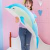 Giant Dolphin Plush Toy Soft Large Dolphin Doll Stuffed Sea Animal Hugging Pillow