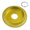 Brazed Diamond Chamfering and Trimming Grinding Wheel for Tile, Marble, and Quartz.