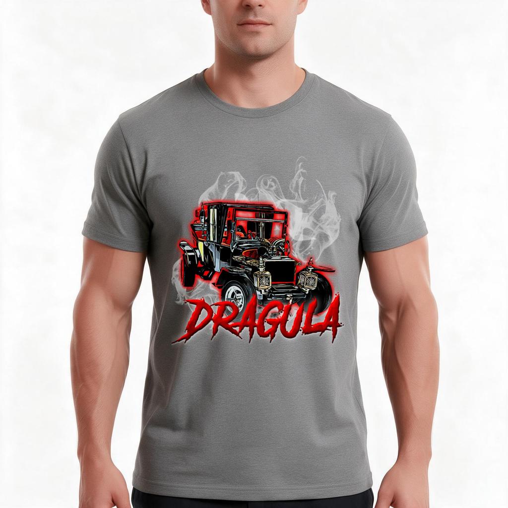 Dragula Tshirt Summer Casual Cotton Tee Oversized Streetwear Tops Vintage Graphic Print Loose Fit Short Sleeve 100 Cotton