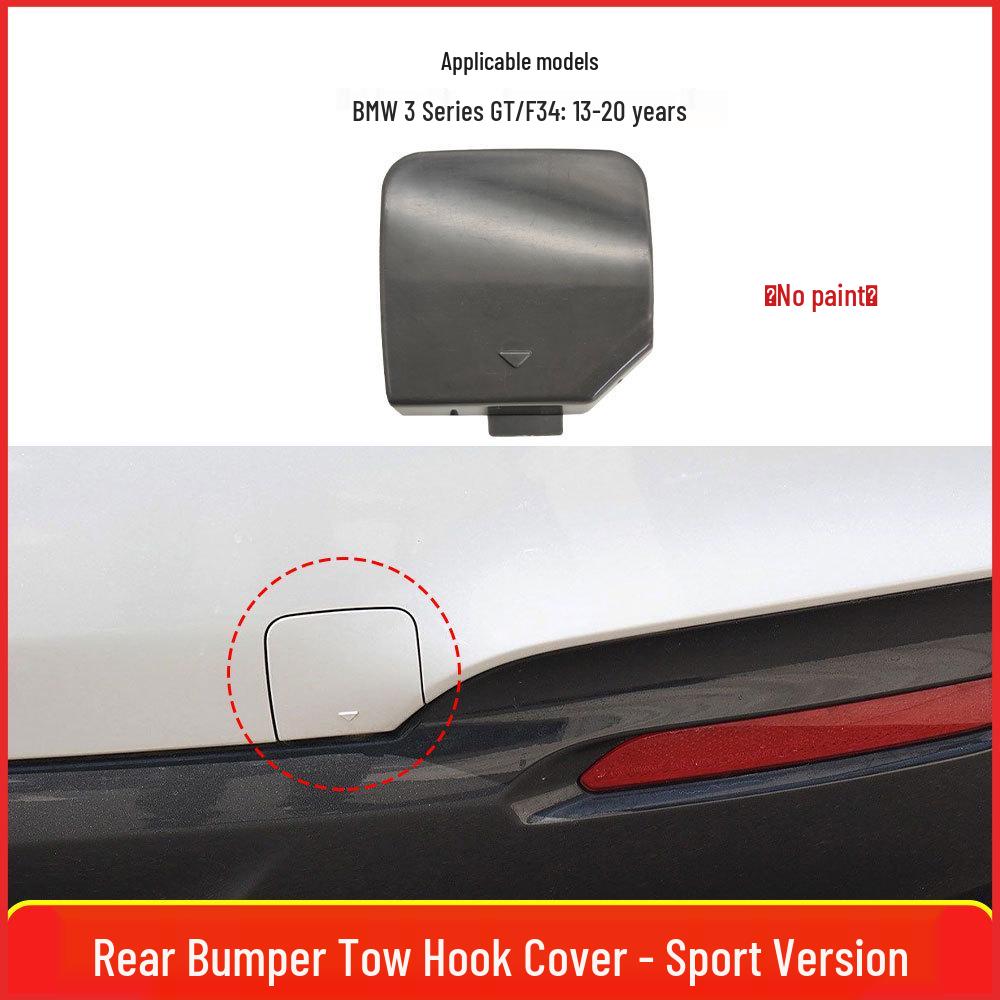 BMW 3 Series GT M Sport F34 Rear Bumper Tow Hook Cover 51128061551