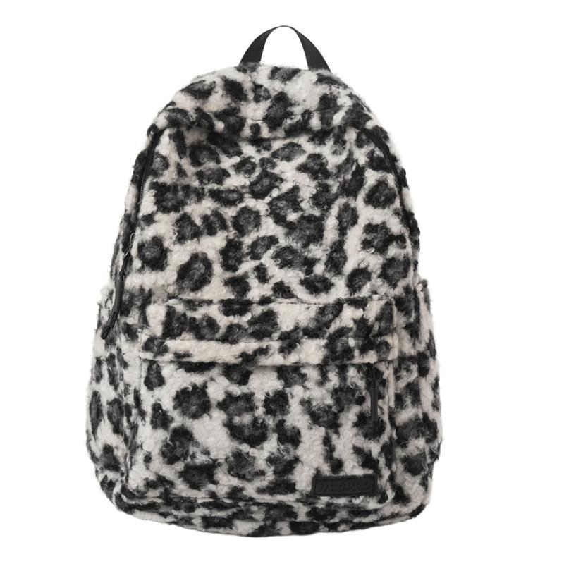 Leoparda Raksta Studentu Skolas Soma Plīša