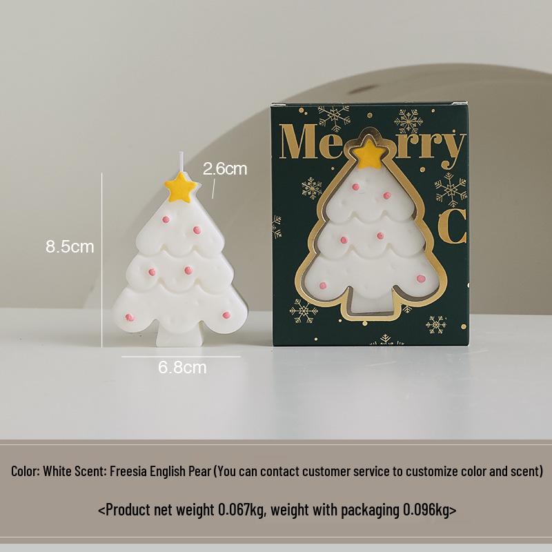 Christmas Tree Aromatherapy Candle Gift Set - Scented Party Favor