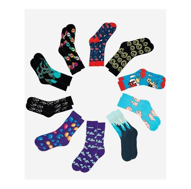 Носки Urban Socks Zestaw 10 Par Skarpet Urban Socks Set Mix ML11 41-46 One Size