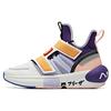 New DRAGON Ball Super X 'Frieza, First Shape High Top Basketball Shoes Men's White Purple 11941602-1