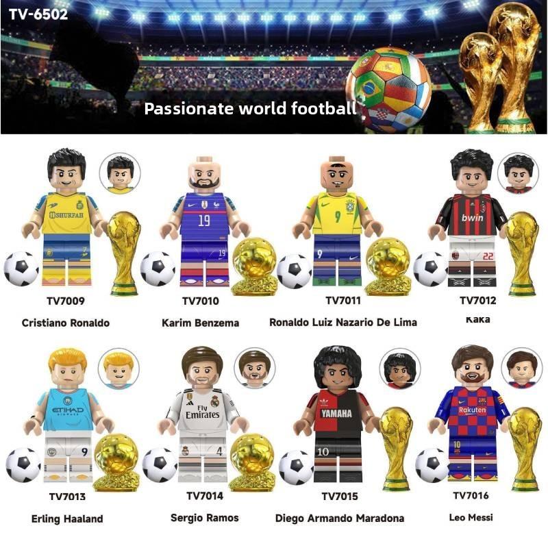 Global Football Cup Figures With Diy Assembly For Kids And Collectors