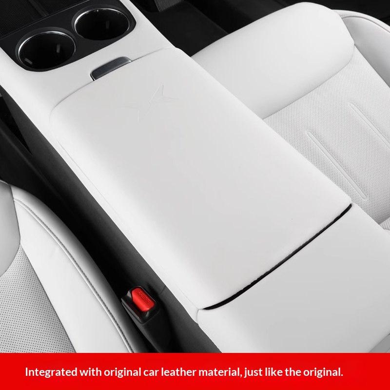 Fit For XPeng G6 2023-2025 Car Center Armrest Box Leather Protective Cover Interior Modification