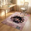 Personalized Crystal Velvet Carpet,SEVENTEEN Custom Printed Name, Plush Area Rug For Home Indoor Decor