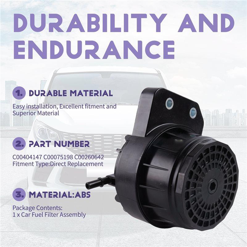 C00404147 C00075198 C00260642 Car Fuel Filter Assembly For SAIC MAXUS G10 T60 V80 D90 Diesel 2.0T