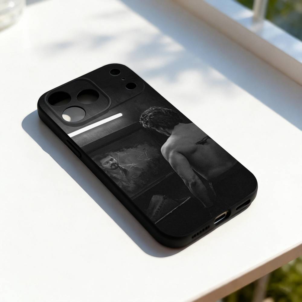 Actor T-Thalapathy V-Vijay Phone Case For iPhone 17,16,15,14,13,12,11,Pro,Max,Plus,E,SE4,Air,Mini Black Soft Cover
