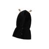 Bear Ear Shape Kids Soft Balaclava Warmer Knitted Beanie Children Pullover Hat Cap Scarf All-in-One Windproof Ski Scarf Hat