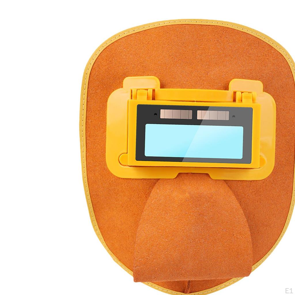Welding Helmet Lightweight Clear View Face Protector Comfortable Cover