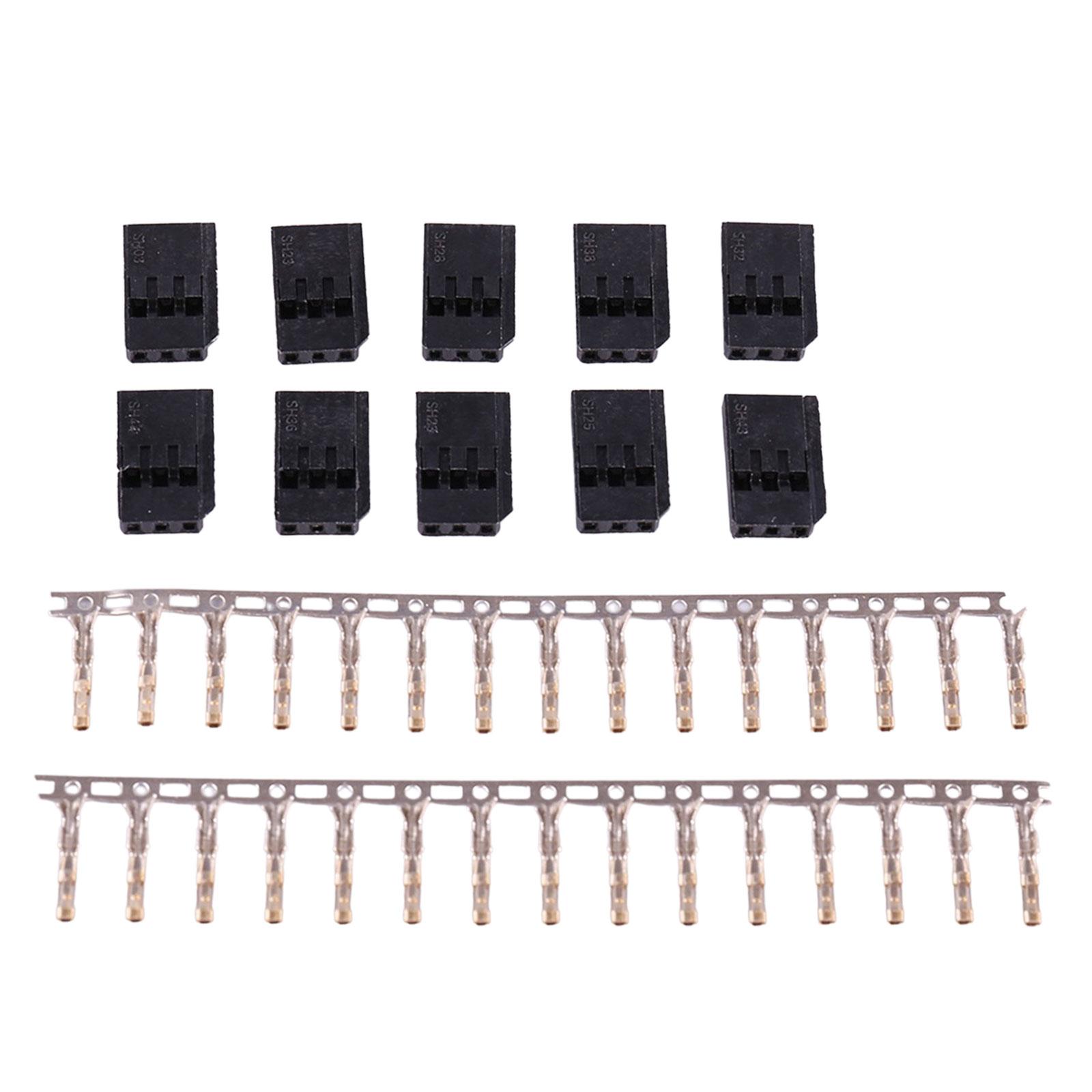 

10/20 пар для JR Futaba Servo Receiver Connector Connectors Kit DIY Kit for Remote Control Battery Terminals Kit Crimp Pin Kit FUTABA Male-10