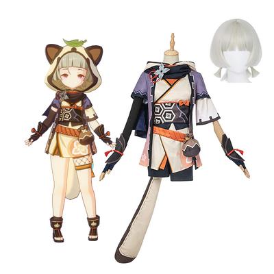 Sayu Cosplay-Kostüm, Sanyu Hanfu-Perücken, komplettes Set, Cosplay für Halloween-Comic-Kostüme