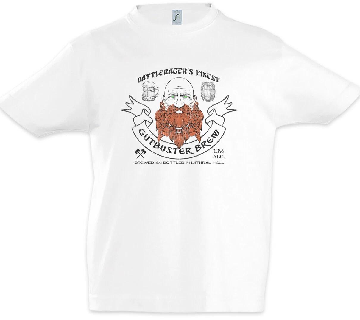 Gutbuster Brew Kids Boys kids boys T-Shirt Legend Drizzt Of The Elf Do Urden Dark Elf 100