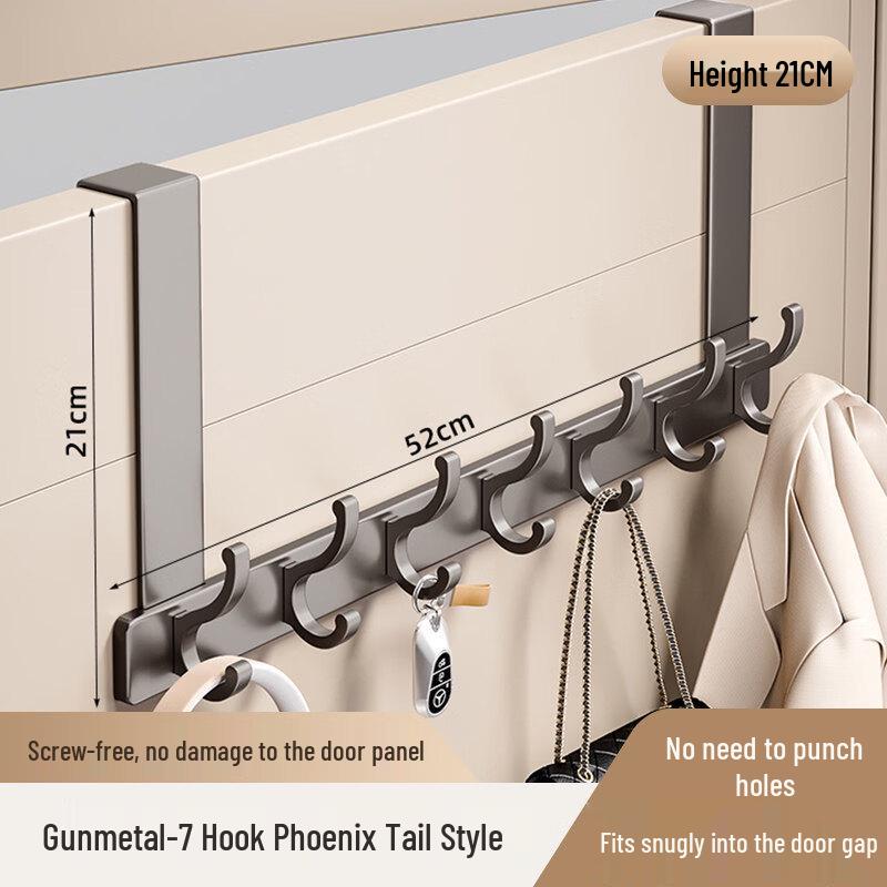 

Rong Yu 7-Hook Over-Door Hanger